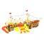 Fiberglass Pirate Ship for Water Park