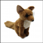 OEM ODM 35CM Plush Fox  With PP Cotton Inside Stuffed Animal Toy