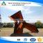 Cheap high quality corten steel house curtain wall panel