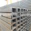 Hot sale u-channel steel standard sizes from China factory