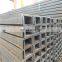 Hot price u200 box channel steel sizes