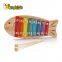 High quality instrument toy wooden kids piano for wholesale W07K014