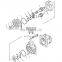 Loader Gear Double Pump 705-52-30560 Hydraulic Pump Assy WA420-3CS Pilot Gear Pump