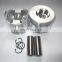 Engine piston and piston ring for 3TNE68
