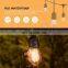 48Ft with 15sockects 110V S14 LED String Light Outdoor Decoration Led Lights