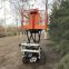 Crawler Orchard Pruning and Picking Lifting Platform Vehicle