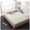 Home Hotel Luxury Cotton Bamboo Colorful Bed Sheet With Pillow Case Cover Decorative