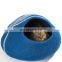 customized color & size Merino wool cat cave chunky navy felt cat kennel