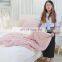 Luxury Soft Hot Gold Stamping Foil Printing Geometric Pattern Flannel Fleece Throw Blanket