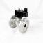 2WBF-50 2 inch 220VAC stainless steel flanged solenoid valve for water air