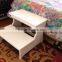 Custom Logo and Color Solid Bedroom Bedside Wooden Chair Step Stool
