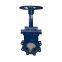 high quality 6 inch stainless steel knife gate valve,wafer slide flange knife gate valve