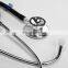 Custom Design Color Logo Name Doctor Use Cardiology Medical Dual Head Stethoscope For Sale