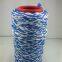 Factory direct sale multicolor mixed microfiber mop yarn blue and white mop yarn