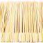 Sharp head smooth body without burr 12cm wooden bamboo paddle skewer suit for party
