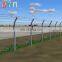 Anti Climb Wire Mesh Prison Airport Security Barbed Wire Fence