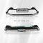 For Toyota CHR C-HR IZOA 2017 2018 2019 Front+ Rear Bumper Diffuser Bumpers Lip Protector Guard skid plate ABS Chrome finish
