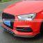 Carbon Fiber Front Bumper Lip Spoiler for Audi S3 A3 s-line 14-16