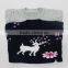 Beautiful girls stylish knitted christmas pullover sweater