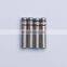Cap custom flat round metal shoelace Rope Alloy cord end/tips