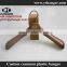 IMY-523 brown wide plastic hanger for coat