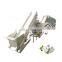 Full automatic garlic peeling slicing garlic processing machine line