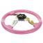 Racing Car Accessories Billet Steering Wheel,Pink Racing Steering Wheel