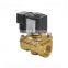 COVNA 1/2 inch 2 Way 12V 24V DC Normally Closed Brass Mini Solenoid Air Valve