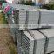 Q195 Q235 gi iron carbon steel tube hot dipped 4 x 4 inch galvanized square steel pipe gi tube