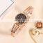 JW 3512 Guangzhou charm stainless steel quartz analog ladies diamond rose gold women watches