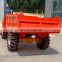 New Designed FCD60 China Hydraulic Truck Dumper 5ton 6 ton 8ton 10ton wheel drive Carrier Mini Dumper Loading Capacity