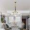 Nordic LED Pendant Light Glass Bubble Ball Chandelier Indoor Led Ceiling Hanging Lamp For Restaurant Bedroom Living Room
