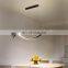 Luxury Modern Linear Chandelier Living Room Hotel Office Bedroom LED Pendant Light for Indoor Decoration