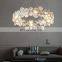 Modern Luxury Bubble Crystal Chandelier Creative Designer Ceiling Hanging Lamp For Bedroom Living Room Round LED Pendant Light