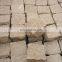 Yellow granite cube stones for driveway paving