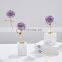 Luxury Business Gift Home Decorations Marble Base Flower Crystal Stone Craft Metal, Copper and Crystal Stone and Marble Support