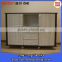 many small drawers cabinet panel wood furniture,used in hotel,department,gym,school,store