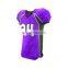 Custom sublimation american football uniform cheap price full sublimation american football jersey