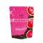 ODM/OEM coffee scub skin body lotion packaging bag 125g cosmetic ziplock stand up pouch bag for cream