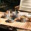 Customized Hot Selling Hiking Personal Picnic Kitchen Portable Aluminum Set Outdoor Cookware
