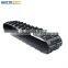 Mini excavator rubber crawler track 300X109X41 robot rubber track system