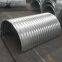 Bridge culvert two plates assembled road culvert pipe manufacturer