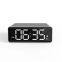 Desk Digital LED Clock Standard Wireless Charge Station Bedroom Office Table Mobile Phone Alarm Clock Wireless Charger