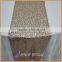 SQN#18 custom champagne color center table decorations, wedding table runner