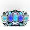 2015 fahion big green rhinestone crystal clutch bag
