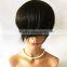 100% Real Natural Brazilian Human Hair Toupee For Women Toupee