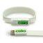 Cheaper silicone wristband bracelet usb flash drive for promotion