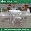 Stackable Aluminum Chair and Table Dining Set