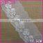Factory fashion chea 11.5cm nylon single side embroideried Lace fabric for woman underwear clothes decoration