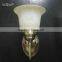 Decorative E27 holder 60w plated Wall Lamp